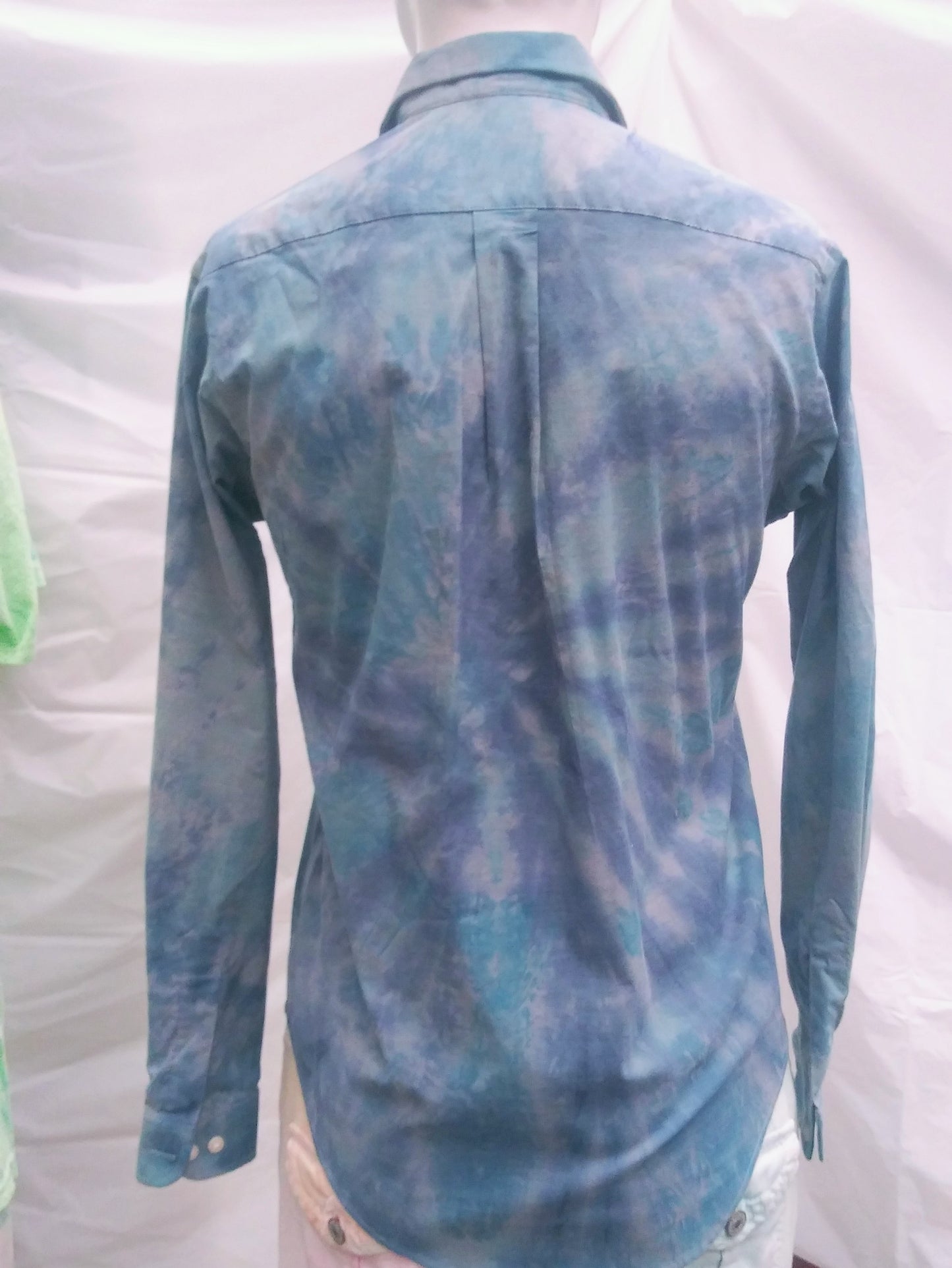 tie-dyed long sleeve shirt