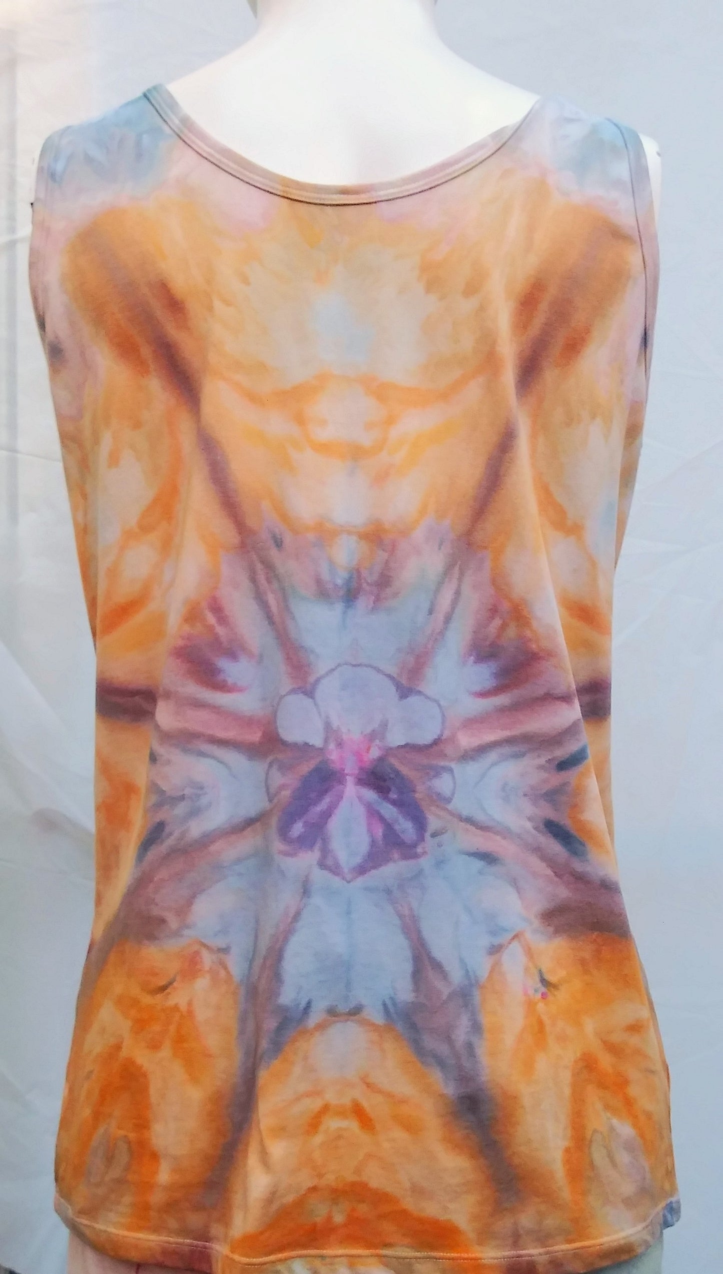 Tie-dyed tank top