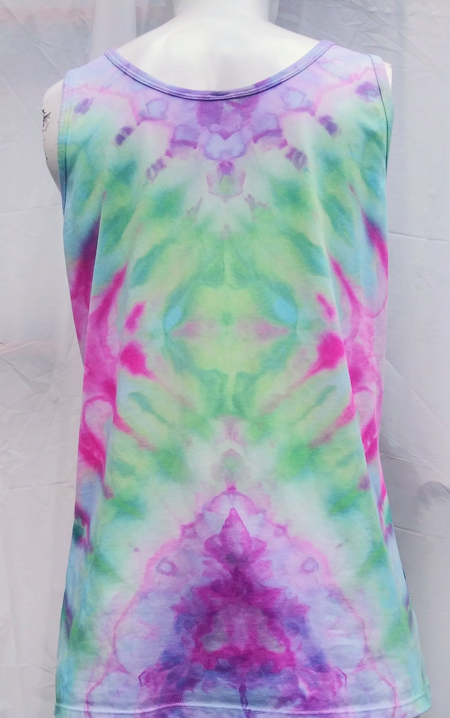 Tie dye ladies extra large anvil tank top