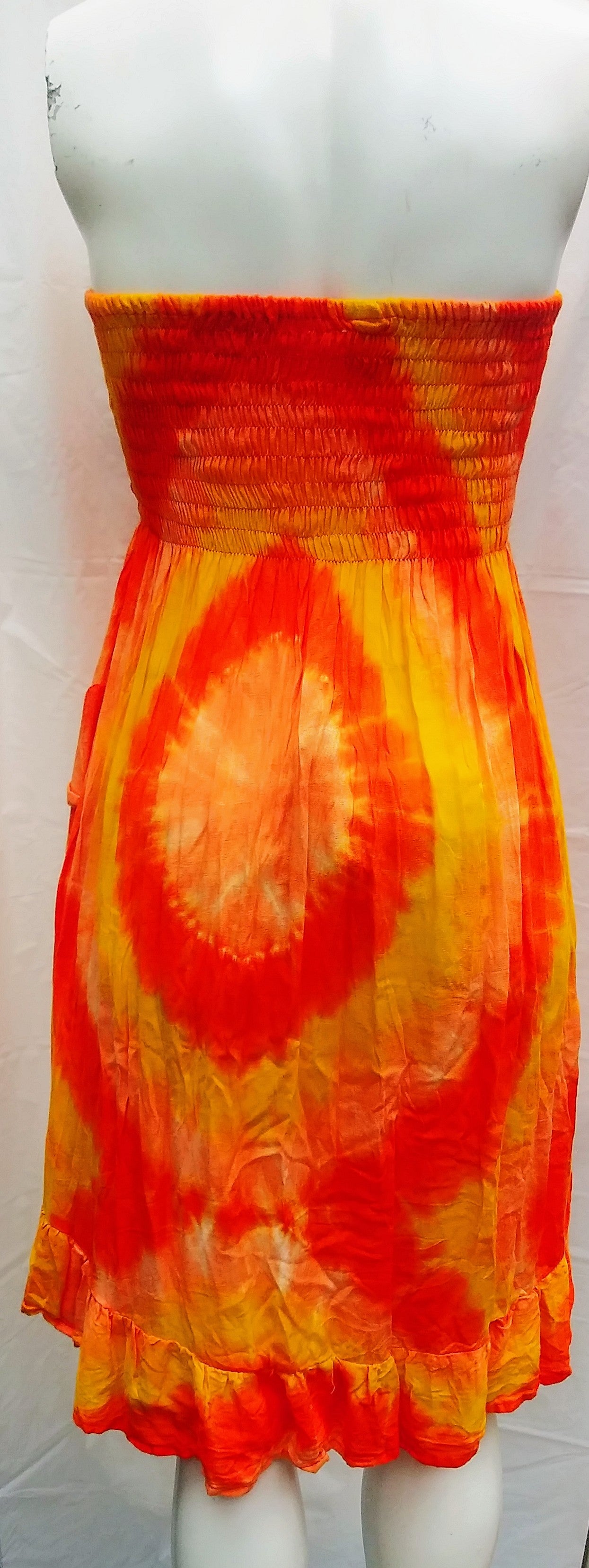 Tie dye two in one sundress or skirt