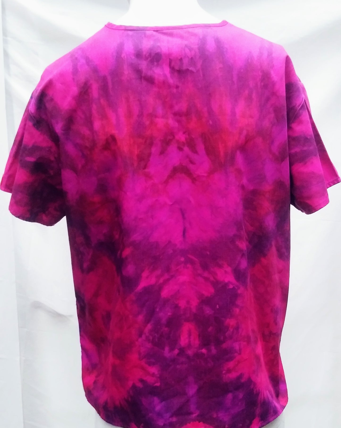 Tie-dyed nursing scrub top Dickies