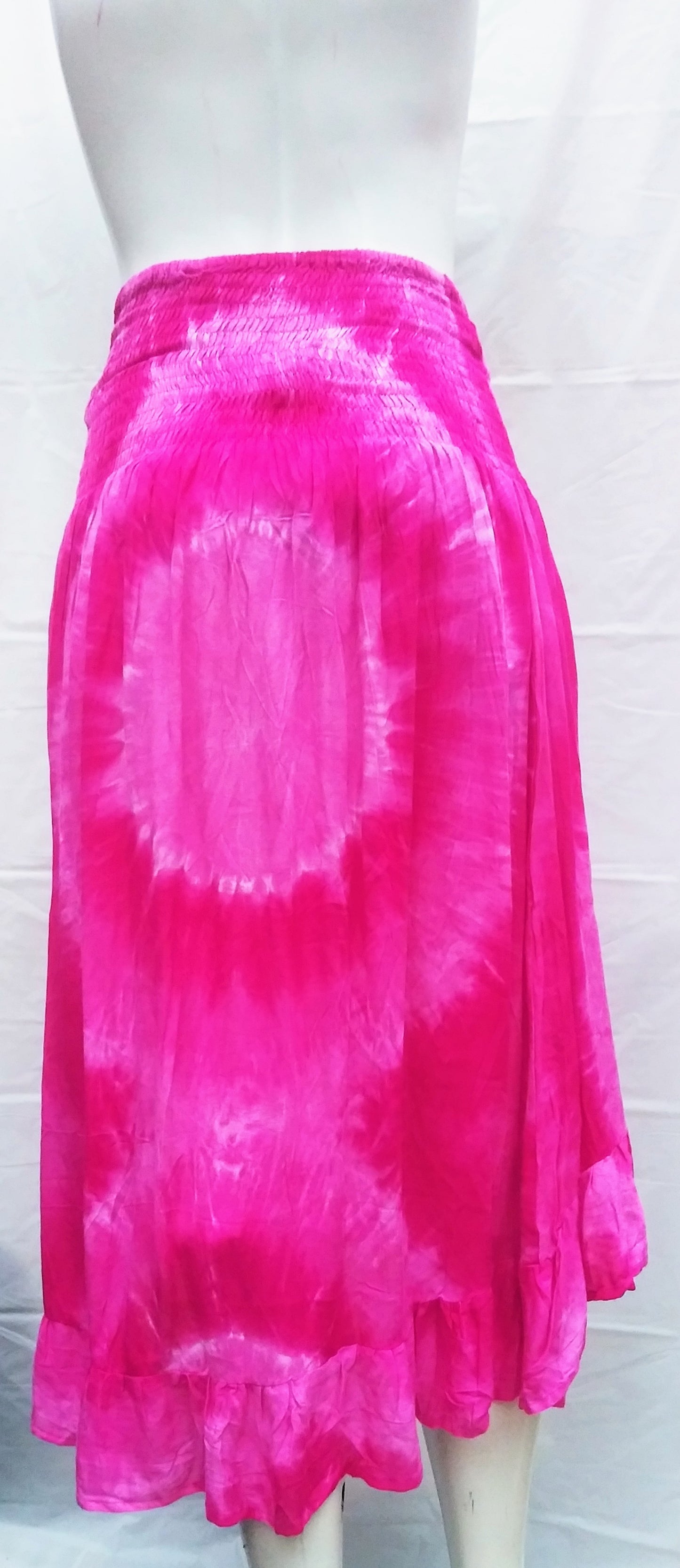 Tie dye two in one dress or skirt