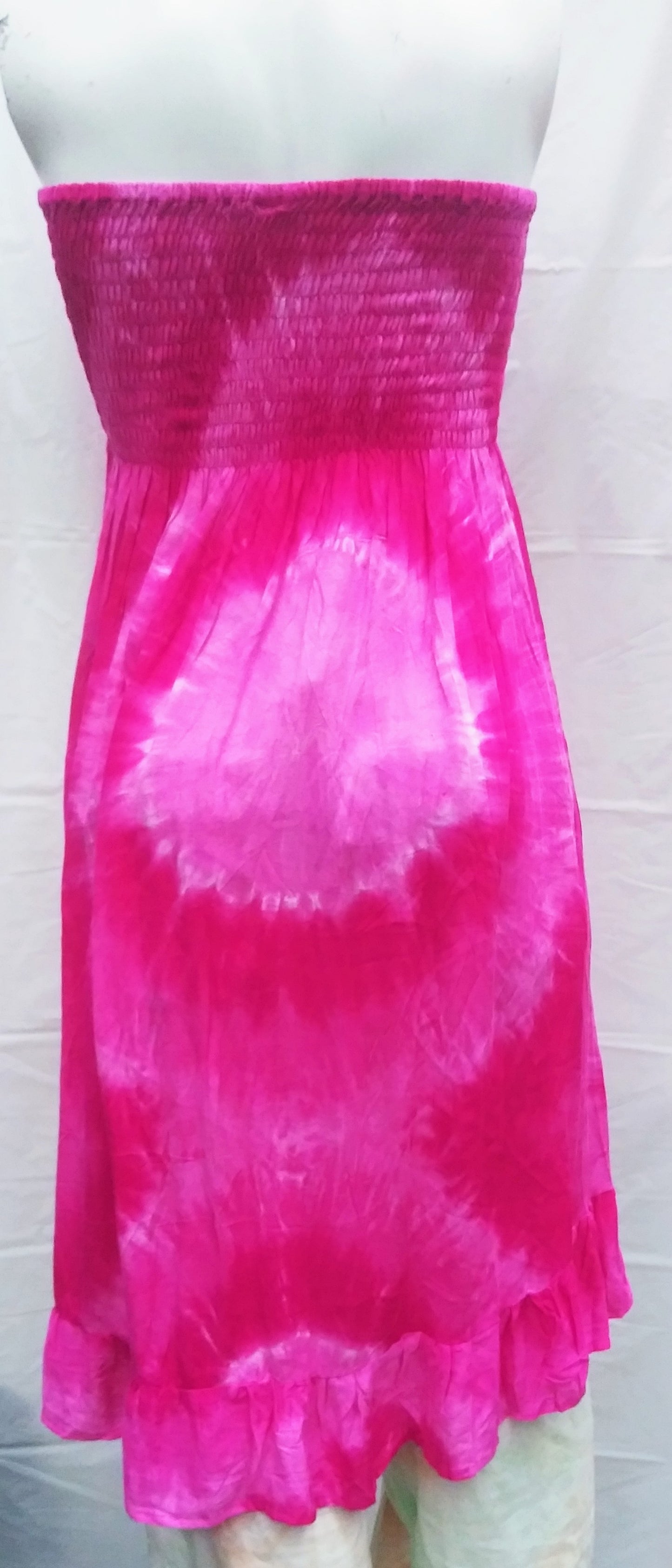 Tie dye two in one dress or skirt