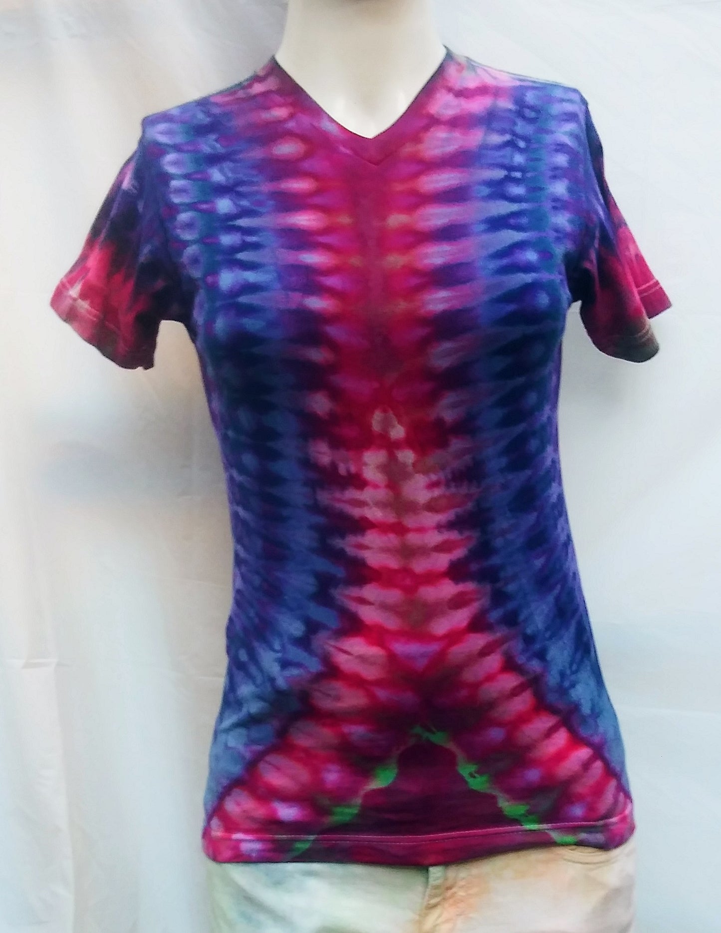 Tie-dyed tultex t-shirt #1186