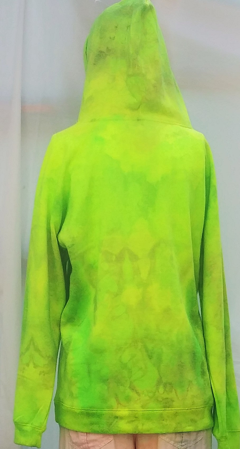 Tie-dyed ladies  J. America pull over hoodie #1199