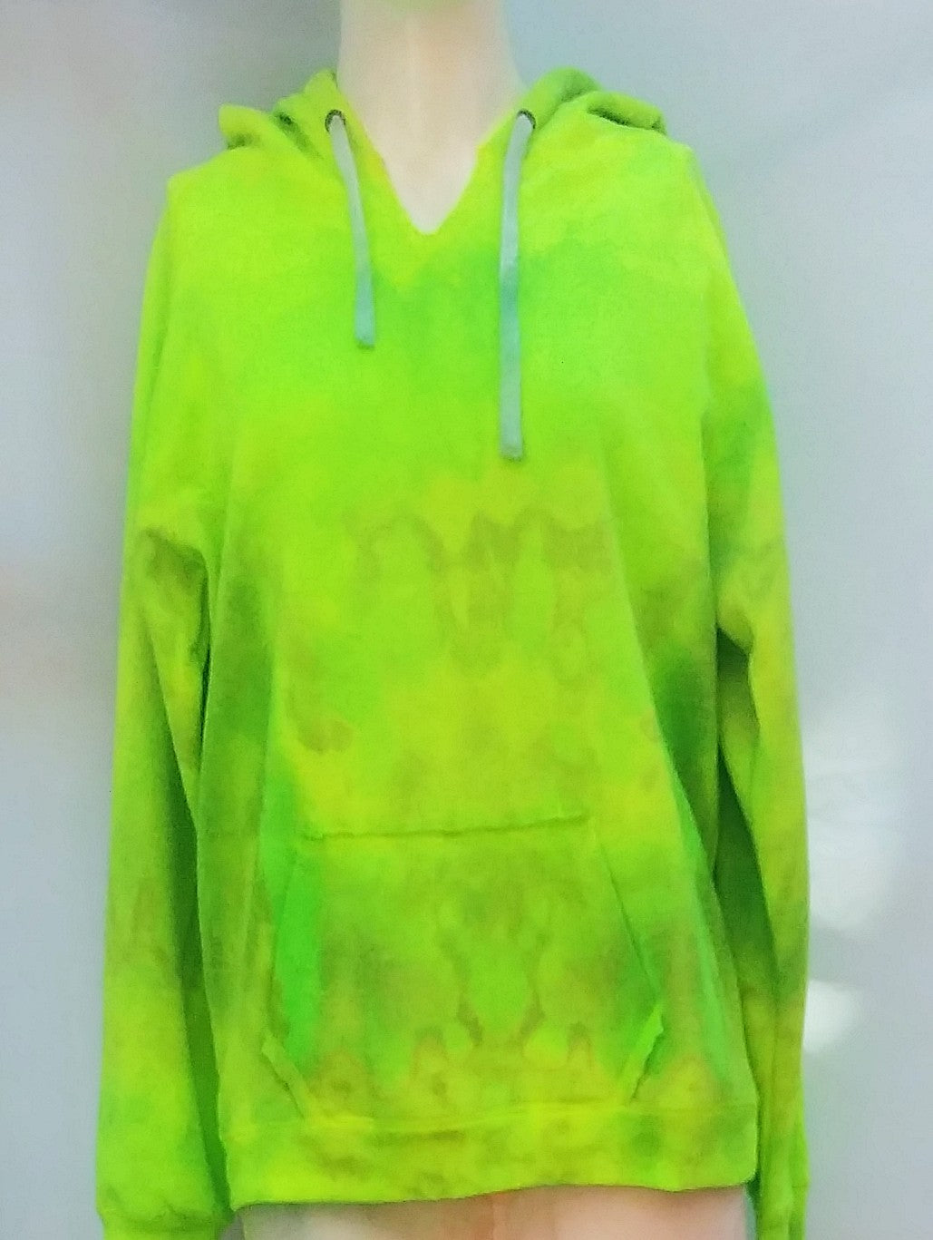 Tie-dyed ladies  J. America pull over hoodie #1199