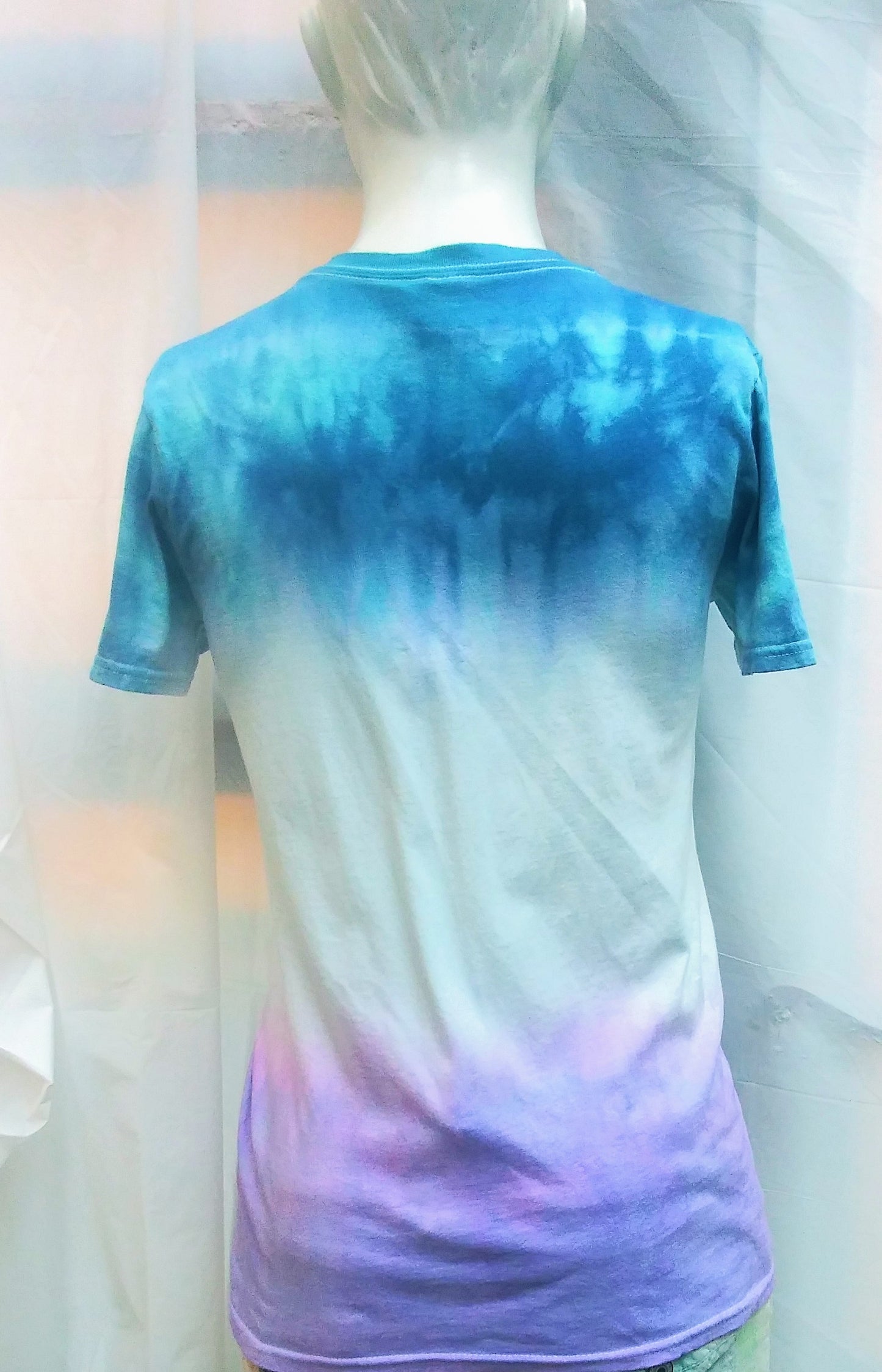 Tie dye small Anvil pocket t-shirt #1202