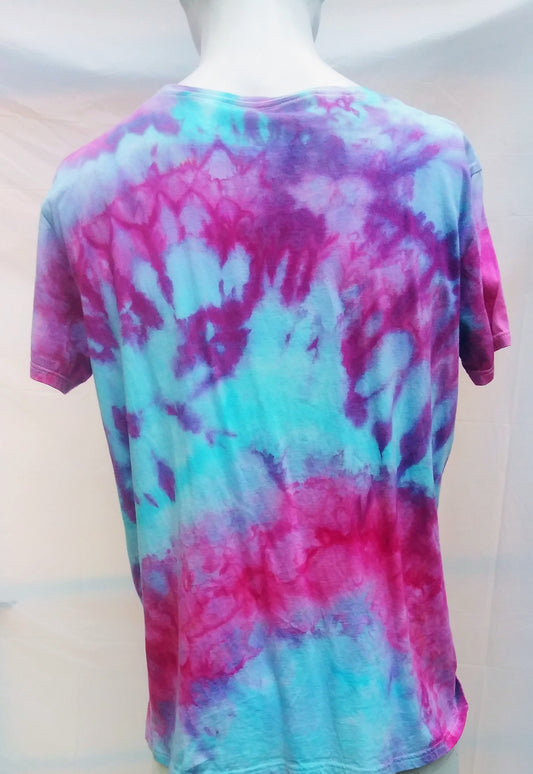 Tie dye ladies 2X Gildan t-shirt #1201