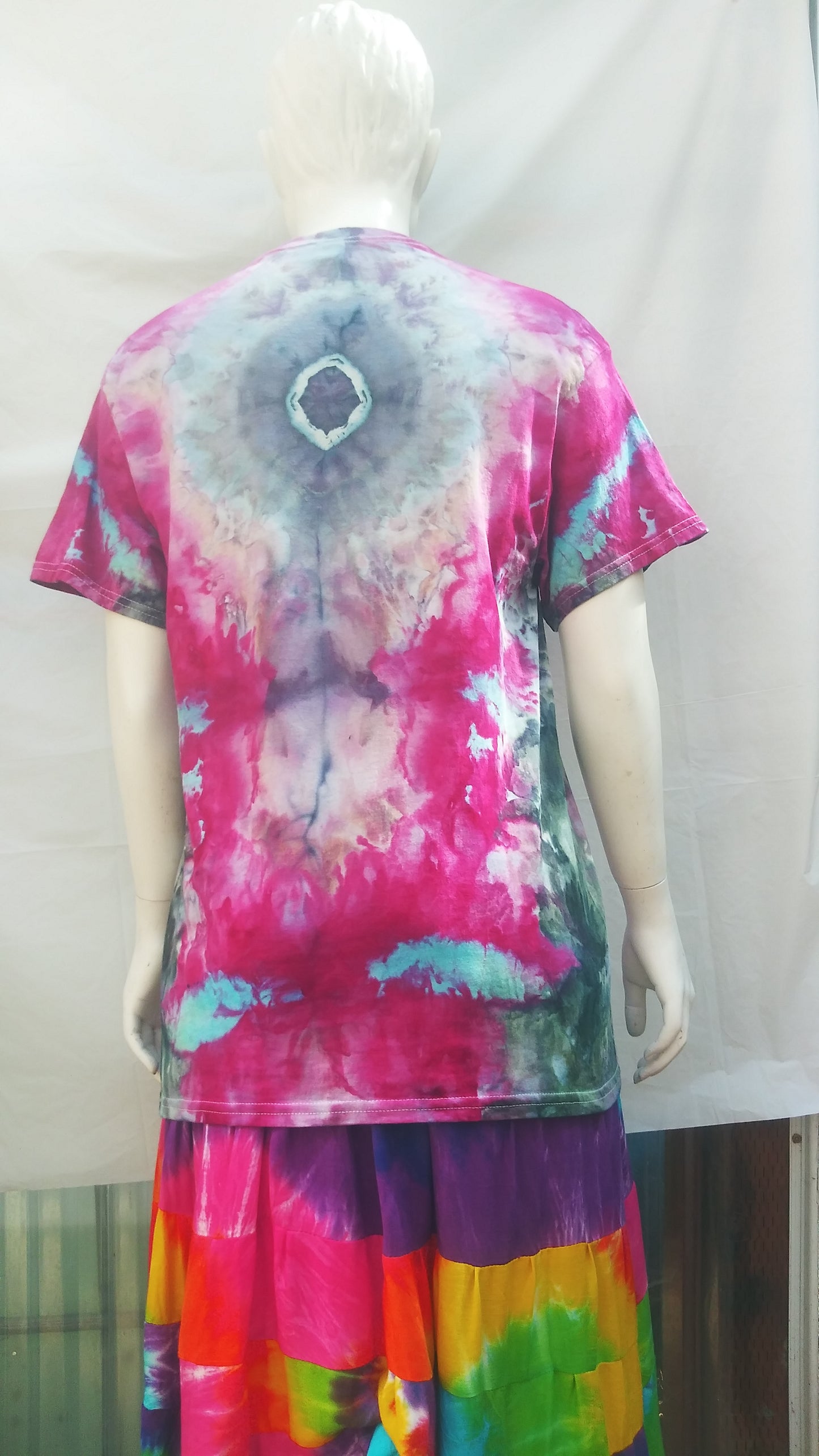 Tie dye Gildan large unisex t-shirt #1221