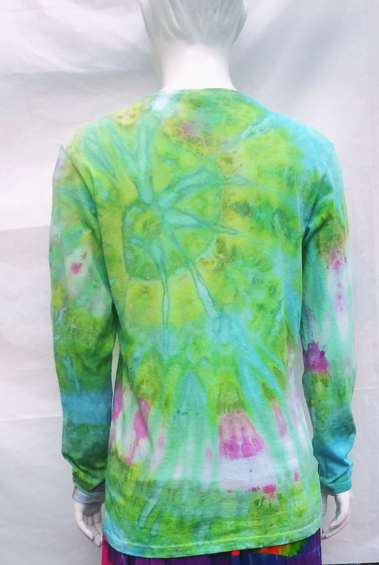 Tie-dye long sleeve t-shirt