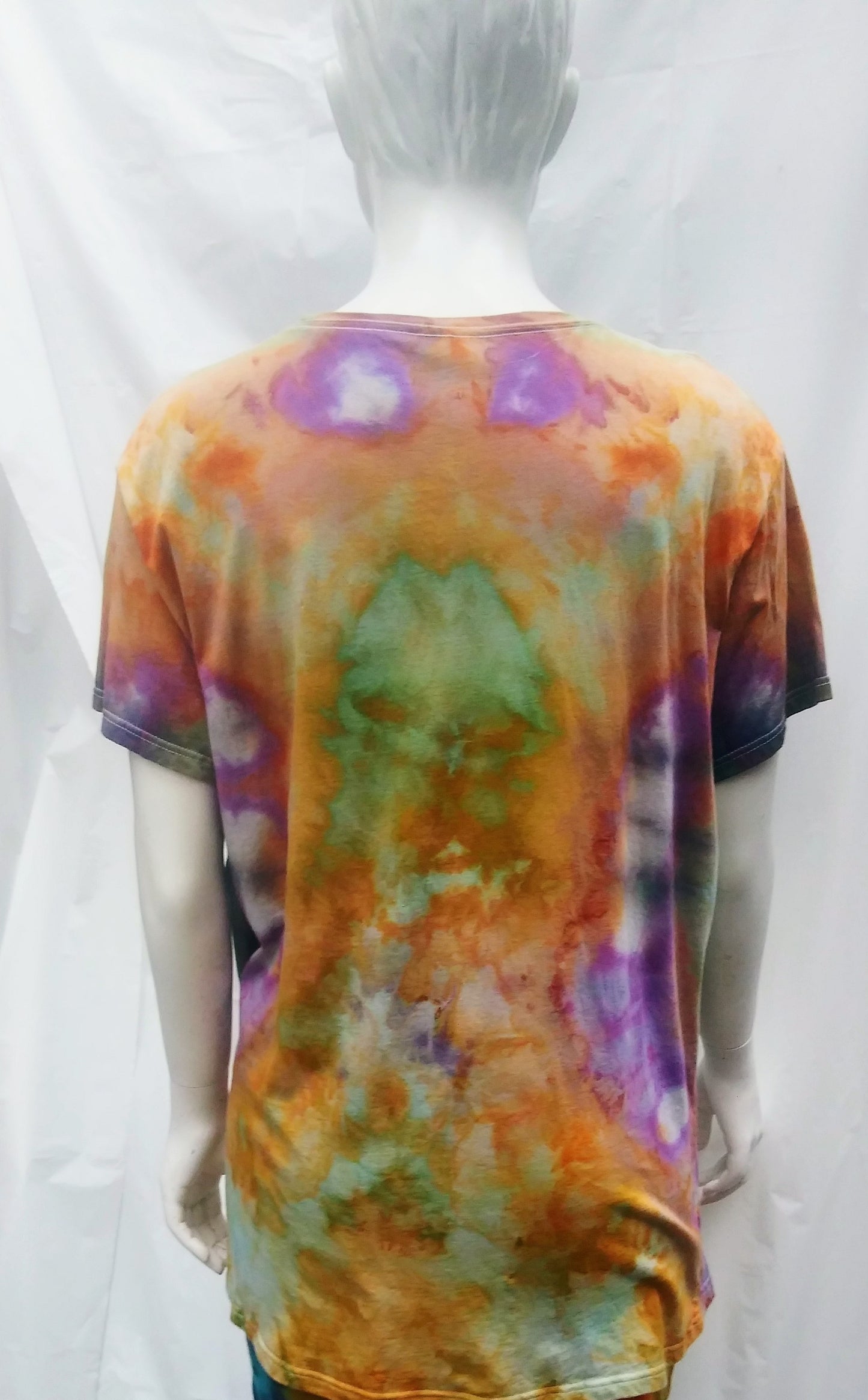 Tie Dye ladies 2XL Gildan t-shirt