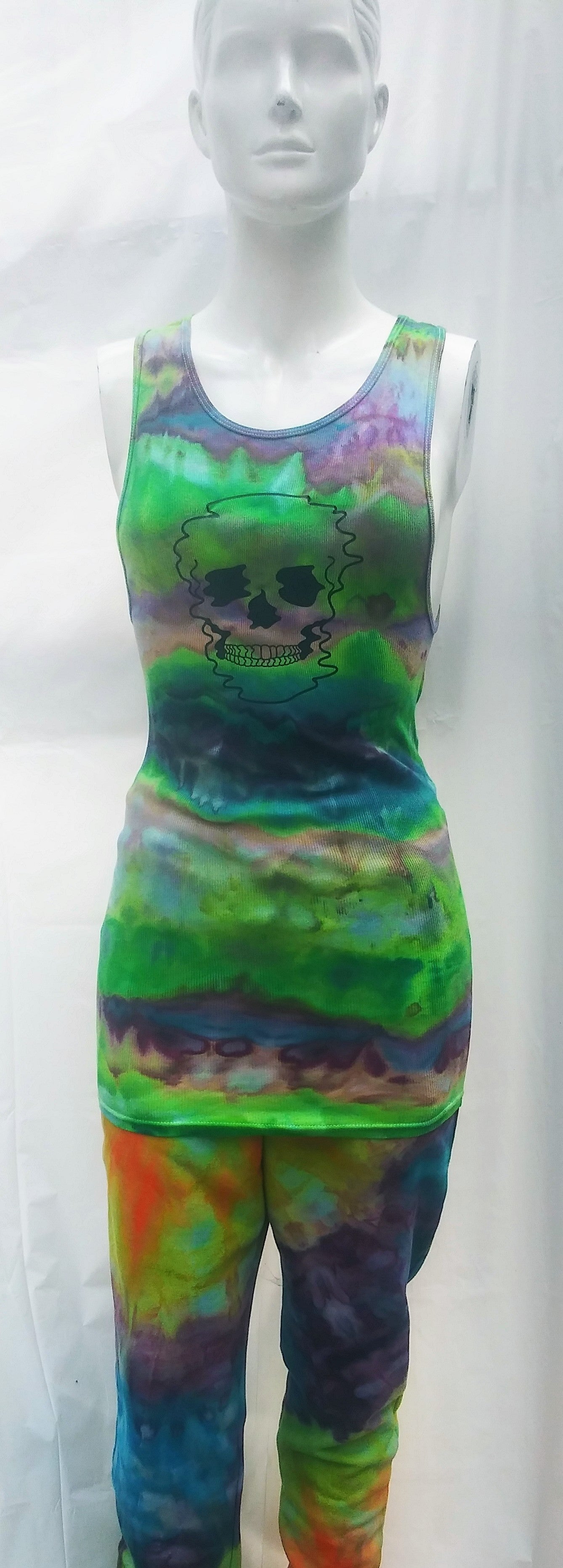 Tie-dye tank top