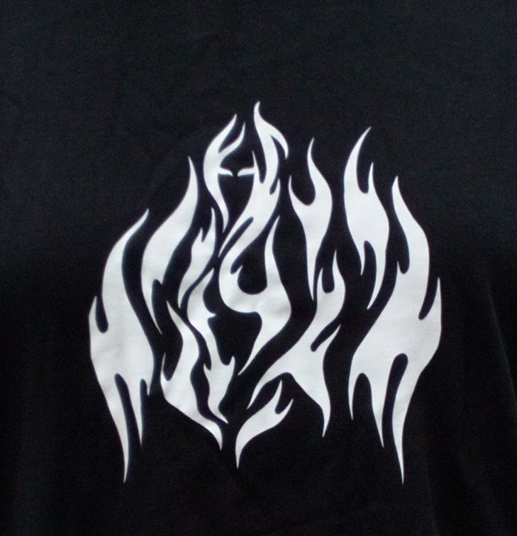 Flame woman t-shirt