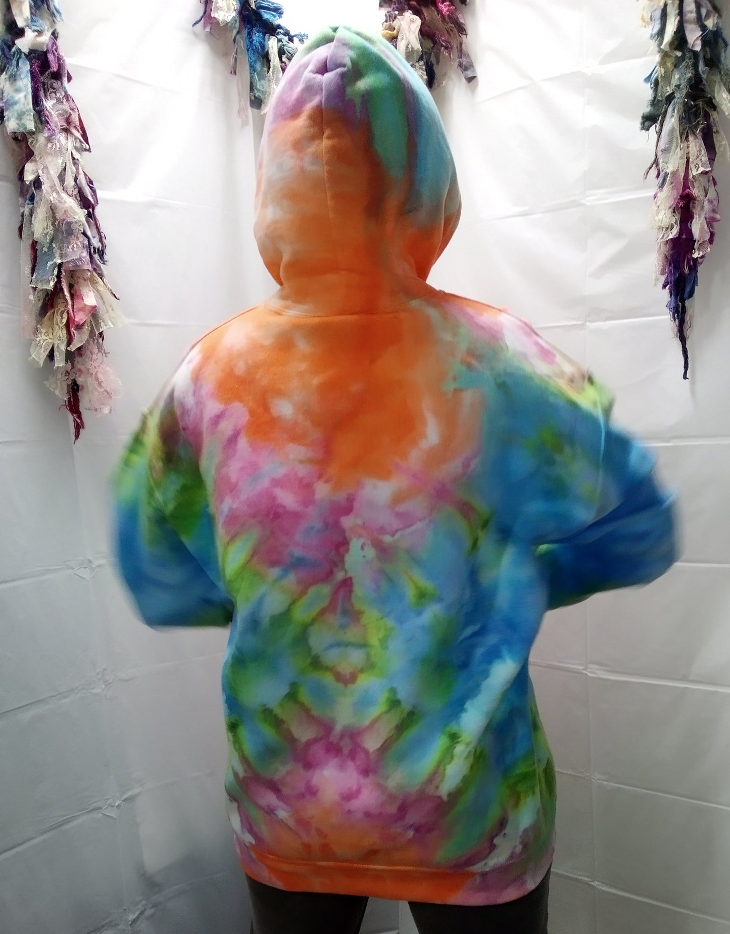 Tie dye medium Gildan pullover hoodie #1219