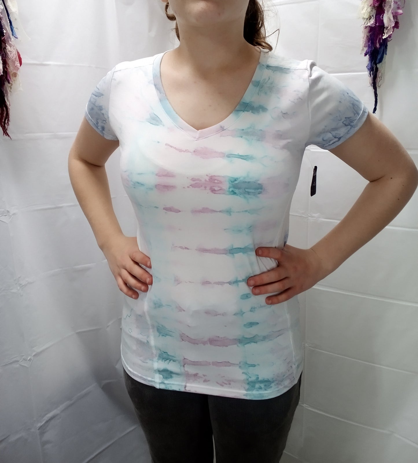 Tie-dyed t-shirt