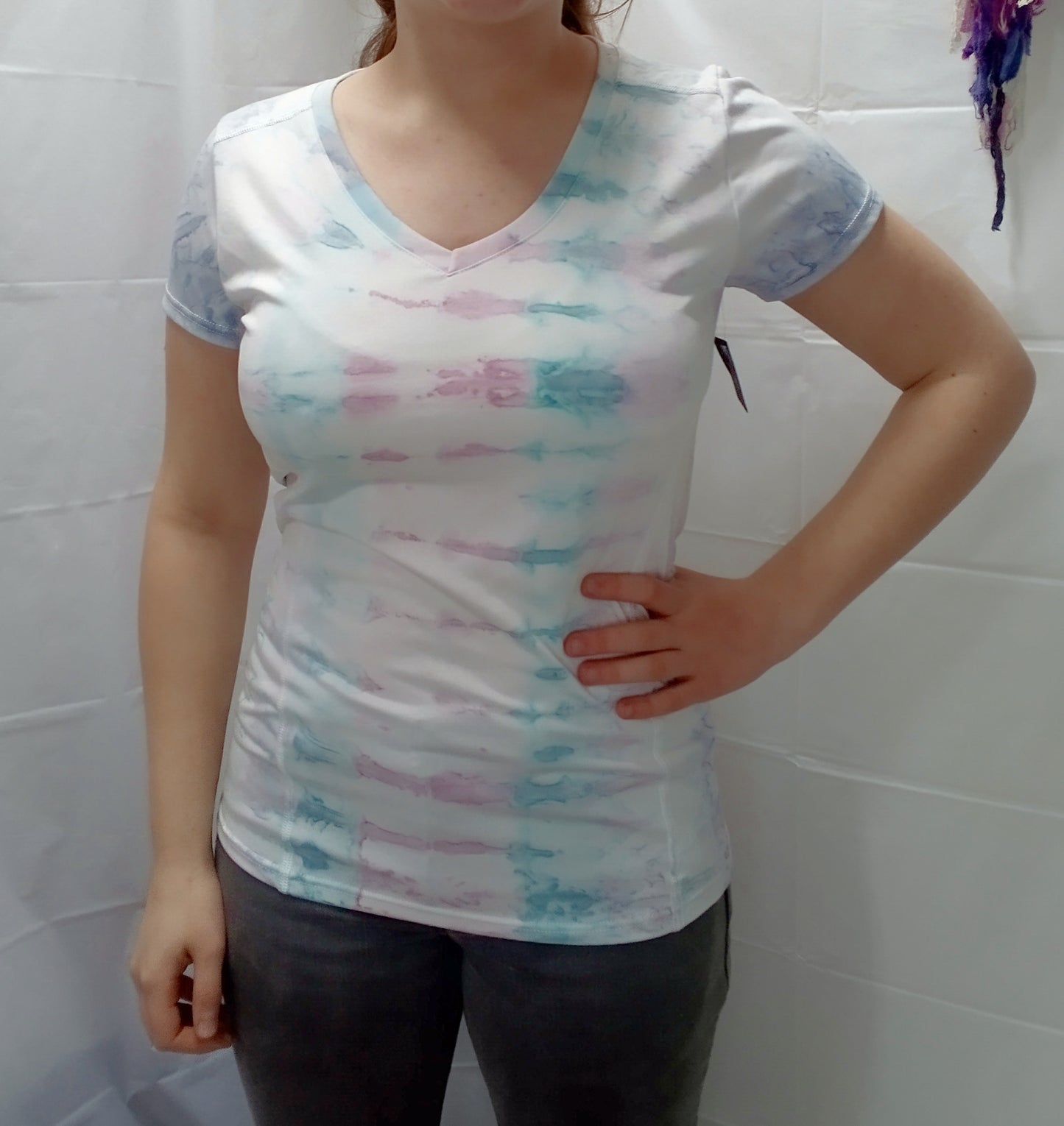 Tie-dyed t-shirt