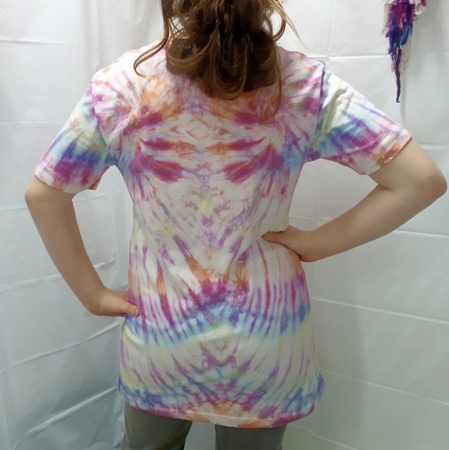 Tie-dyed t-shirt