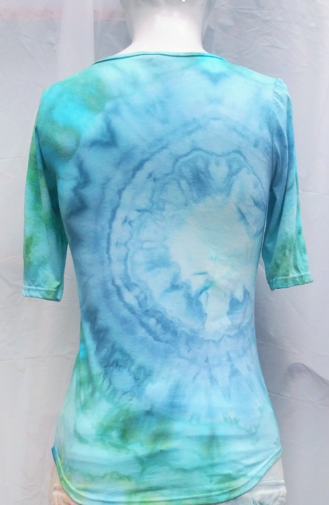 Tie dye ladies small Anvil t-shirt